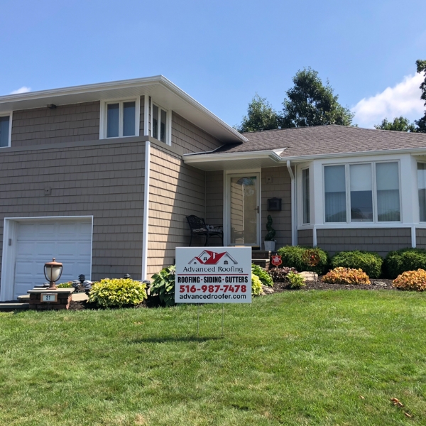 west babylon roof installation home street view